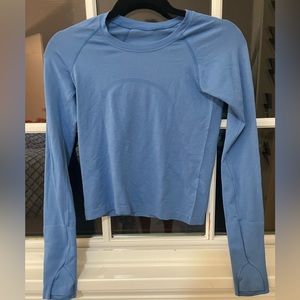 Lululemon Blue Nile Long sleeve swifty tech *race length